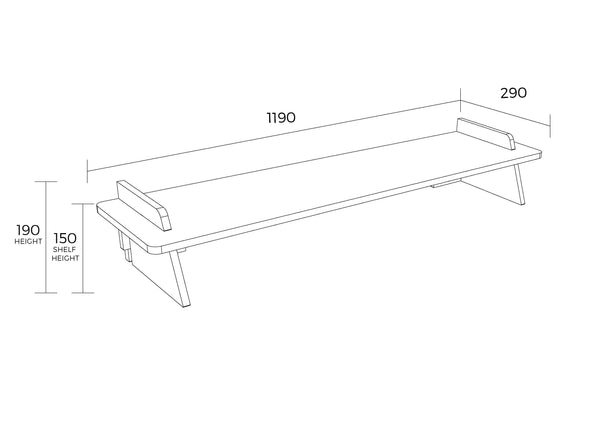 The Junior Classic Desk & Classic Riser | Various Colours