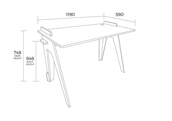 The Essential Desk Classic | Various Colours